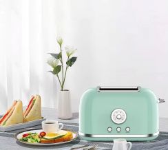 Stainless Steel Retro Toaster